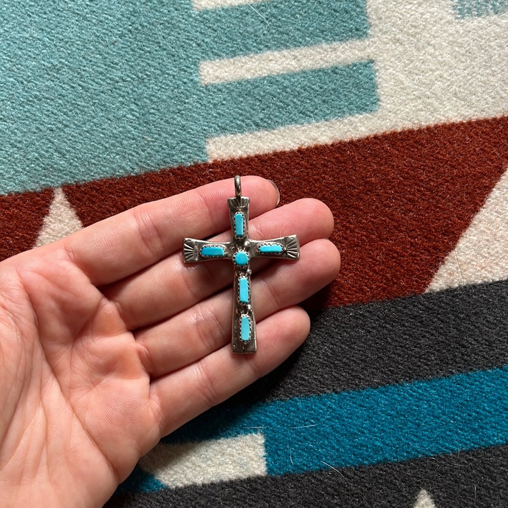 Turquoise Cross